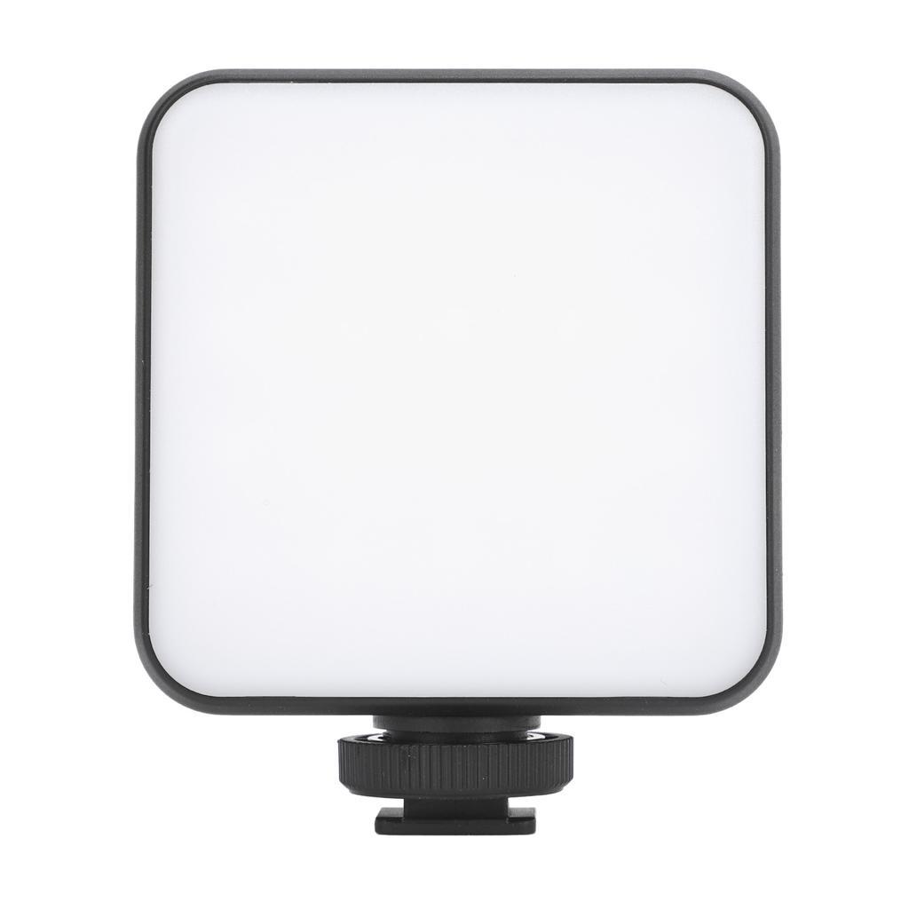 LED Camera Light Dimmable 2500K to 6500K 1200mAh Rechargeable Portable Small Photography Lamp for Live Streaming