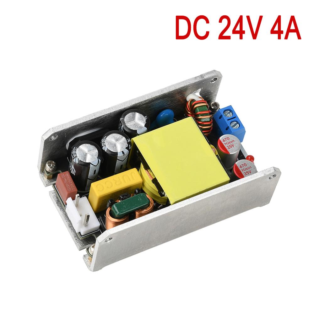 AC 95-265V To DC 24V 4A / 12V 8A 100W Switching Power Supply Board Compact Nitride Power Supply for LED Lighting and Power Tools