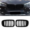 Durable-Car Front Kidney Grill Air Intake Grille Front Hood Grill Single Line Grille For BMW X3 F25 X4 F26 LCI 2014-2017