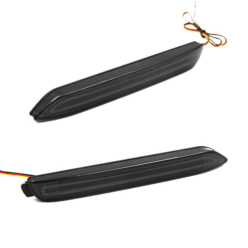 YCL Heckstoßstangenleuchte mit dynamischem Blinker für Toyota RAV4, Alphard, Vellfire und Camry