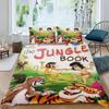 Duvet Cover 3D Exquisite Cartoon The Jungle Book Digital Printing Bedding Set Comforter Bed Youth Home Decor Kids Boys Gift