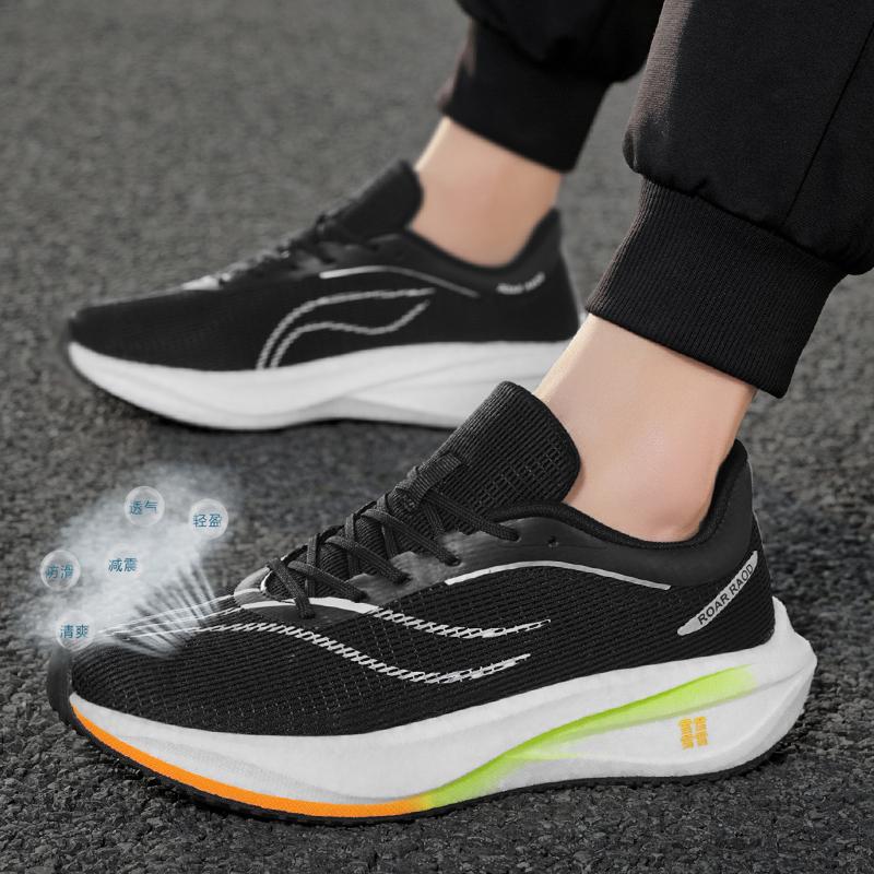 

Кроссовки сетчатые дышащие на шнуровке удобные летние стильные теннисные туфли на шнуровке для мужчин легкие кроссовки для бега для мужчин 39 чёрный