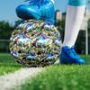 Mighty Morphin Power Rangers Print Size 5 Soccer Ball, PU Wear Resistant Football for Match Training and Daily Practice, Birthday Gift for Soccer Fans