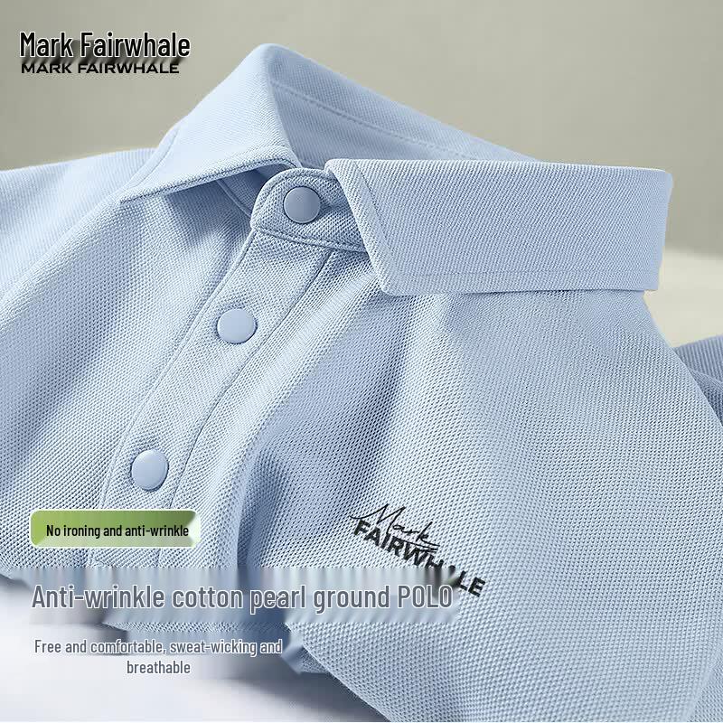 MARK FAIRWHALE Men s Premium Pique Short Sleeve Polo Shirt XL