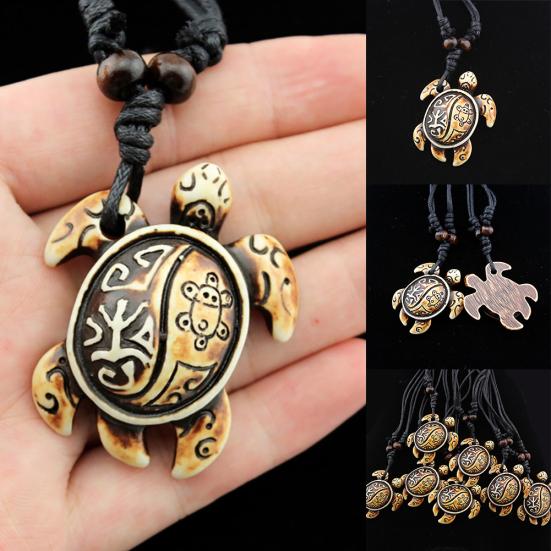 Fashion Turtle Tortoise Pendant Necklace Women Men Party Club Jewelry Gift