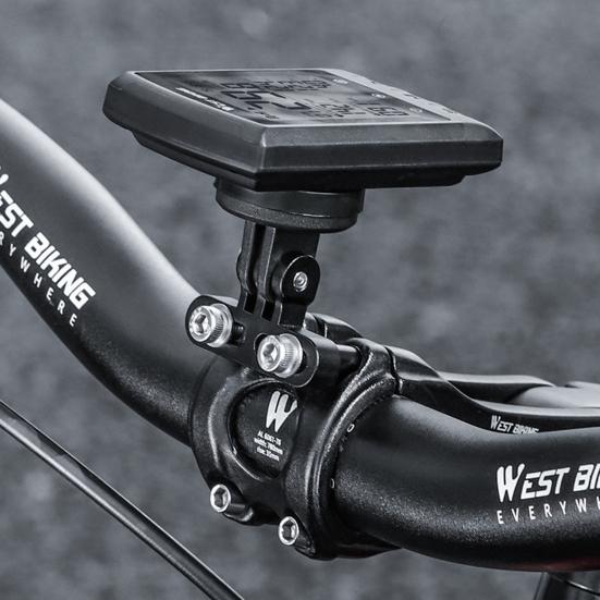 Bicycle Speedometer Bracket High Stability Adjustable Easy To Install Universal Aluminum Alloy Bike Stem Extension Computer Mount Holder