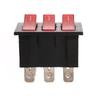 Kcd3 34*40 Big Rocker Switches with Red Light Three-Way Switch 9 Pin 2 Position
