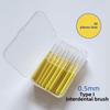 30Pcs Disposable Interdental Brushes Soft Micro Teeth Cleaning Tools Braces Brush  Oral Hygiene Tool