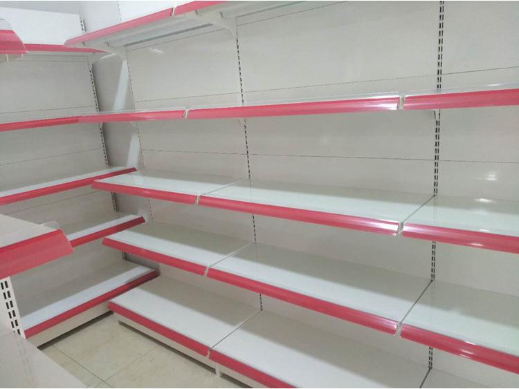 Reinforced Multi-Layer Display Rack for Snacks, Stationery, and Convenience Items - Single/Double-Sided for Supermarkets and Pharmacies