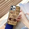 COOL WHISKY QUOTE Coque Shell For iPhone 17 Air 15 16 14 13 12 Pro Max 11 Pro Max Plus Phone Case Cover