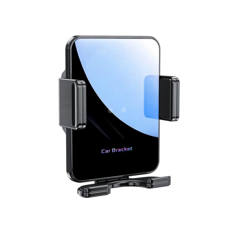 Universal Car Air Vent Phone Holder With 15W Wireless Charging Auto-Sensing Clamp Foldable Phones
