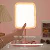 Einzigartiger Designer-Schminkspiegel Drei Farben LED-Licht Make-up-Spiegel Touch-Steuerung Schreibtischspiegel Schlafzimmer Schminkspiegel