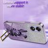 For Oppo A17 4G Cellphone Case Rabbit Design PC+TPU Cover with Kickstand