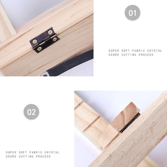 Yousheng Holz Buchständer Bücherregal Ergonomischer Leseständer für Laptops Tablets Verstellbarer Lernständer für Kinder