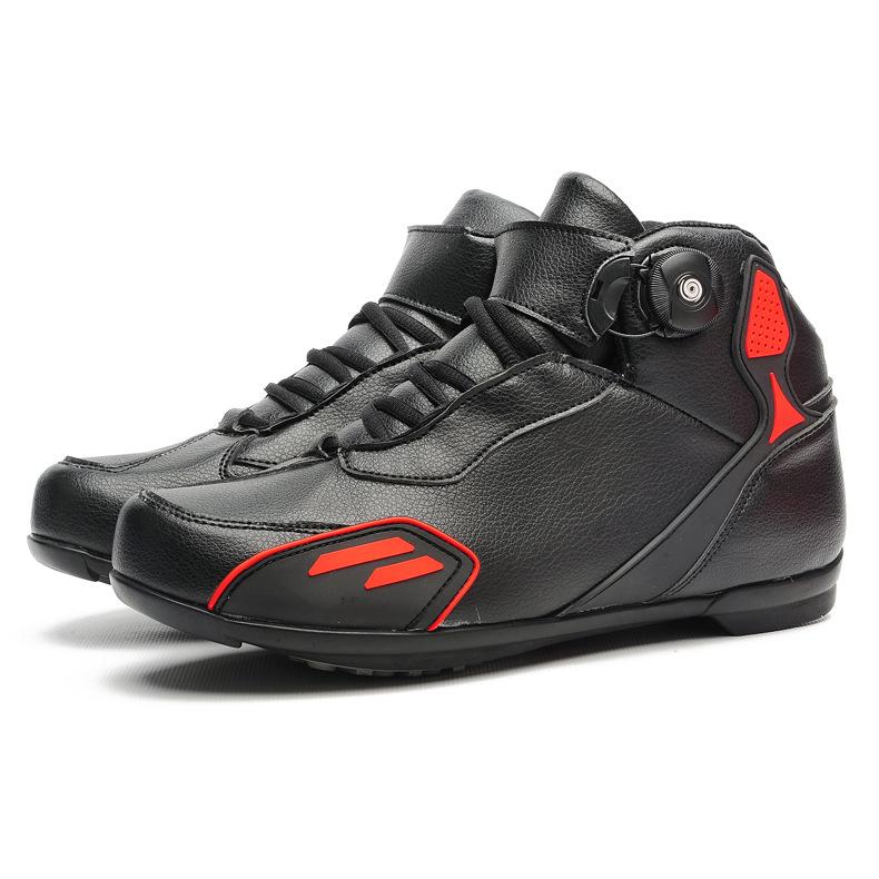 

Мотоциклетная обувь для верховой езды, мужские мотоциклетные ботинки для бездорожья, гоночные короткие ботинки, четыре мотоциклетных туристических снаряжения 48