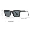 Non-polarized Men Square Arrow Rivets Fashion Sunglasses Small Frame Punk Women Popular Trending Sunglasses