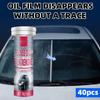 Car Windshield Cleaning Effervescent Tablets Glass Oil Film Remover 15 Pieces Pack for Automotive Use Easy Dissolving Formula