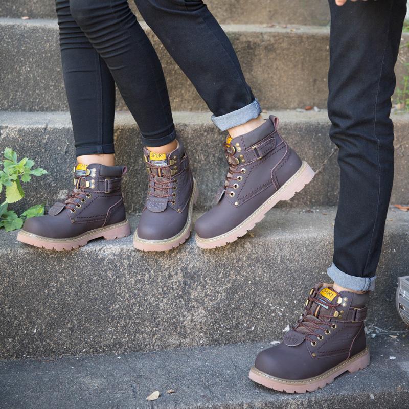 Hombre Martins Botas Cordón Hasta Martens Botas Mujer Casual Botines  Zapatos Cuero Unisex Chelsea Hiking Bota Militar comprar a buen precio —  entrega gratuita, reseñas reales con fotos — Joom