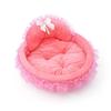 Elegant Lace Dog Puppy Bed Ruffled Princess Sofa Small Pets Creative Pink Lace Pet Beds Available All Seasons Light Blue Cat Nest Thick Soft Cushion