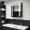 Day and Night - Day and Night Bathroom Cabinet with LED Mirror 50x13x70 Cm
