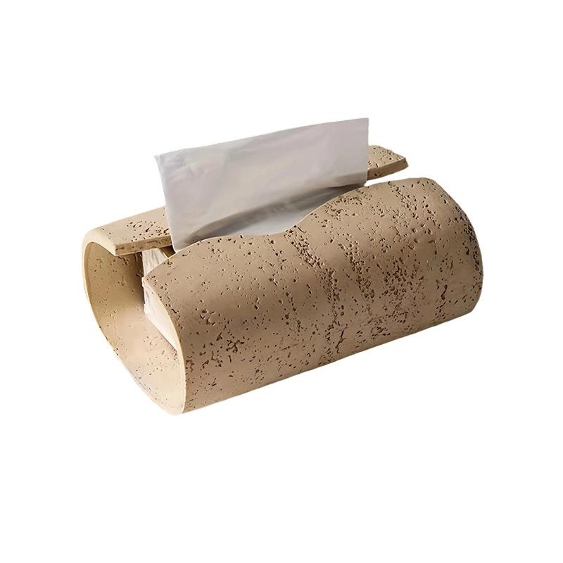 Resin Facial Tissue Holder Covers Toilet Paper Holder Paper Dispenser Home Decor for Bathroom Kitchen Bedroom Living Room