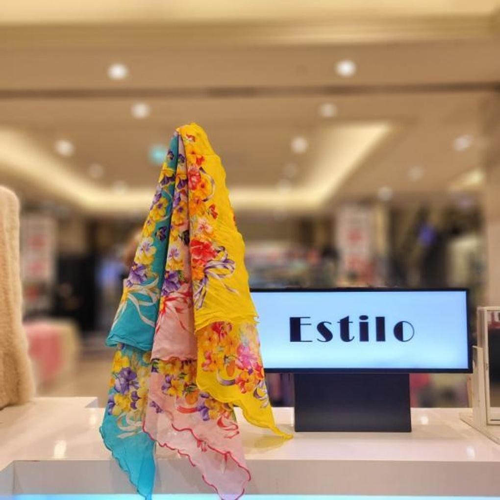 Asamyeon Petite Scarf E22S2CO104 ES Pansy