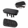 2PCS Wide Bike Rear Seat Cushion PU Leather ,Sponge Bike Back Seat Cushion  Enhanced Comfort