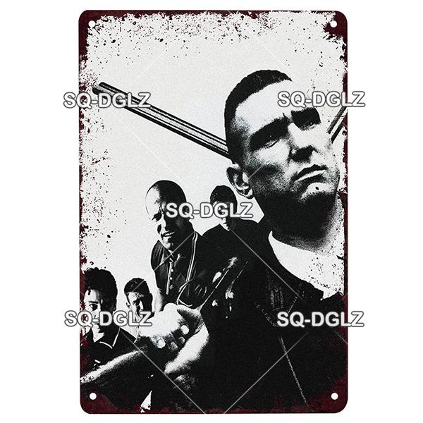 Movie Poster Metal Sign Metal Poster Tin Sign Plaque Metal Vintage Wall Decor for Bar Pub Club Man Cave Metal Signs(20x30cm)