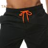 Strandshorts für Herren, Kordelzug in der Taille, verstellbare Passform, lässige Shorts mit Taschen, einfarbig, vielseitige Shorts für den Alltag