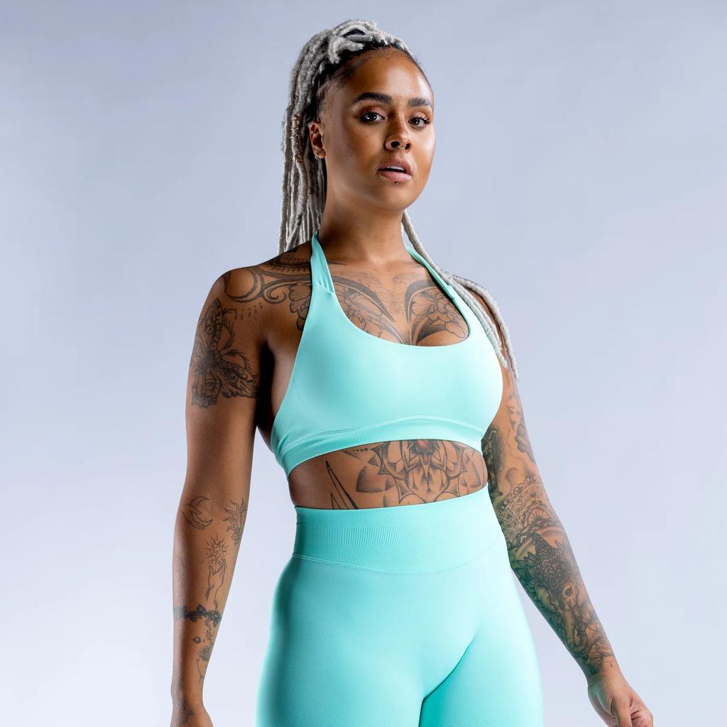 Seamless Waist Yoga High Waist Butt Lifting Compression Sports Bra Shorts Leggings Set Women Running Training Outfit