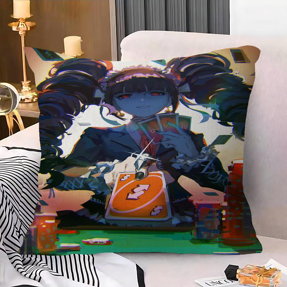 Danganronpa Kissenbezug Kissenbezug Wohnzimmer Sofa Heimdeko Kundenspezifisch