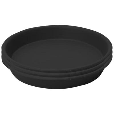 Dewodo Heavy-Duty Plastic Plant Pot Drip Trays (3-Pack)