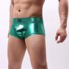 Men Underpants Low Waist Glossy Soft Breathable U Convex Pouch Slim Fit