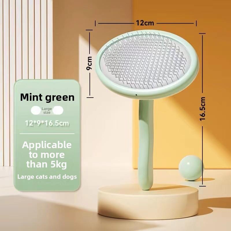 Neuer Katzenpflegekamm, Haustierbürste, Schönheitspflege Spezialnadelkamm für Hunde und Katzen, Heim-Massagekamm