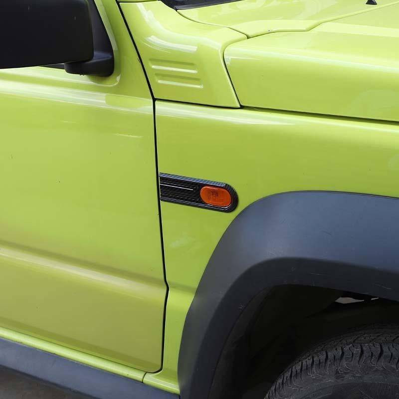 Car Fender Turn Signal Light Lamp Decoration Protective Cover For Suzuki Jimny 2019 Up Car Exterior Accessories