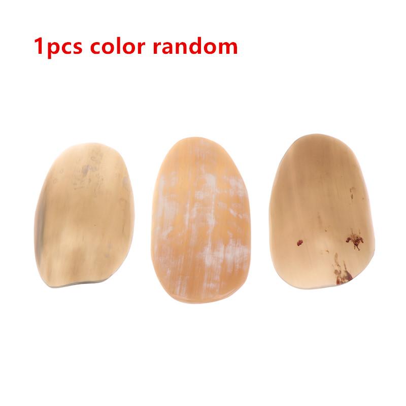 1Pcs Natural Buffalo Horn Guasha Board SPA Scraping Plate Gua Sha Massage Tool Scraping Board Health Care