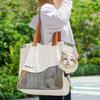 Breathable Puppy Sling Bag Single-Shoulder Cat Travel Bag Dog Backpack Pet Tote Bag  Outdoor