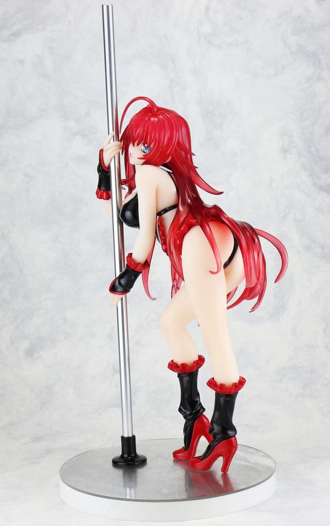 Kaitendo High School DxD Rias Gremory Pole Dance stupnice PVC lakovaná hotová figurka ver. ~Černá barva~ 1/7