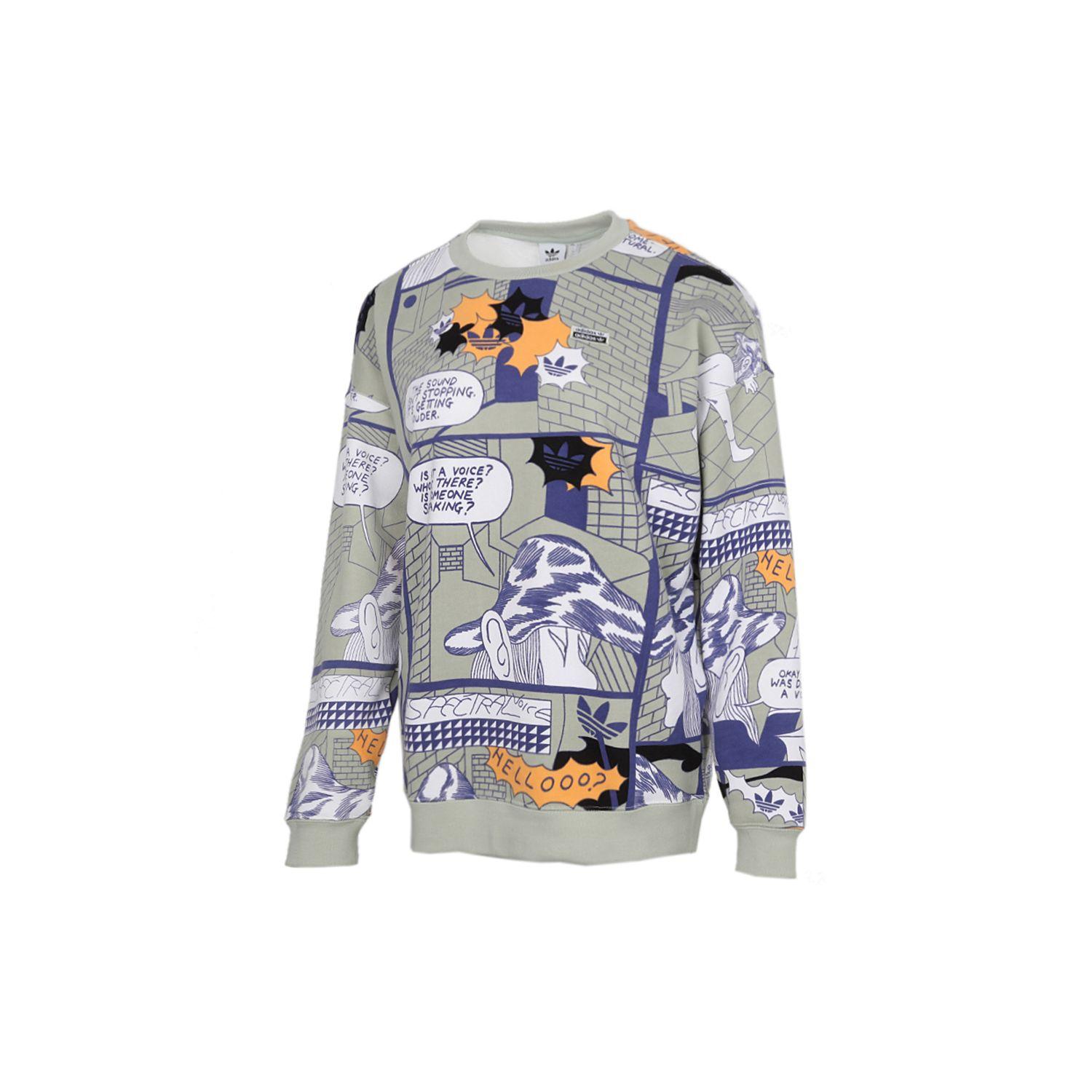 adidas Originals Women s Cartoon Print Crew Neck Sweatshirt GN4265 32