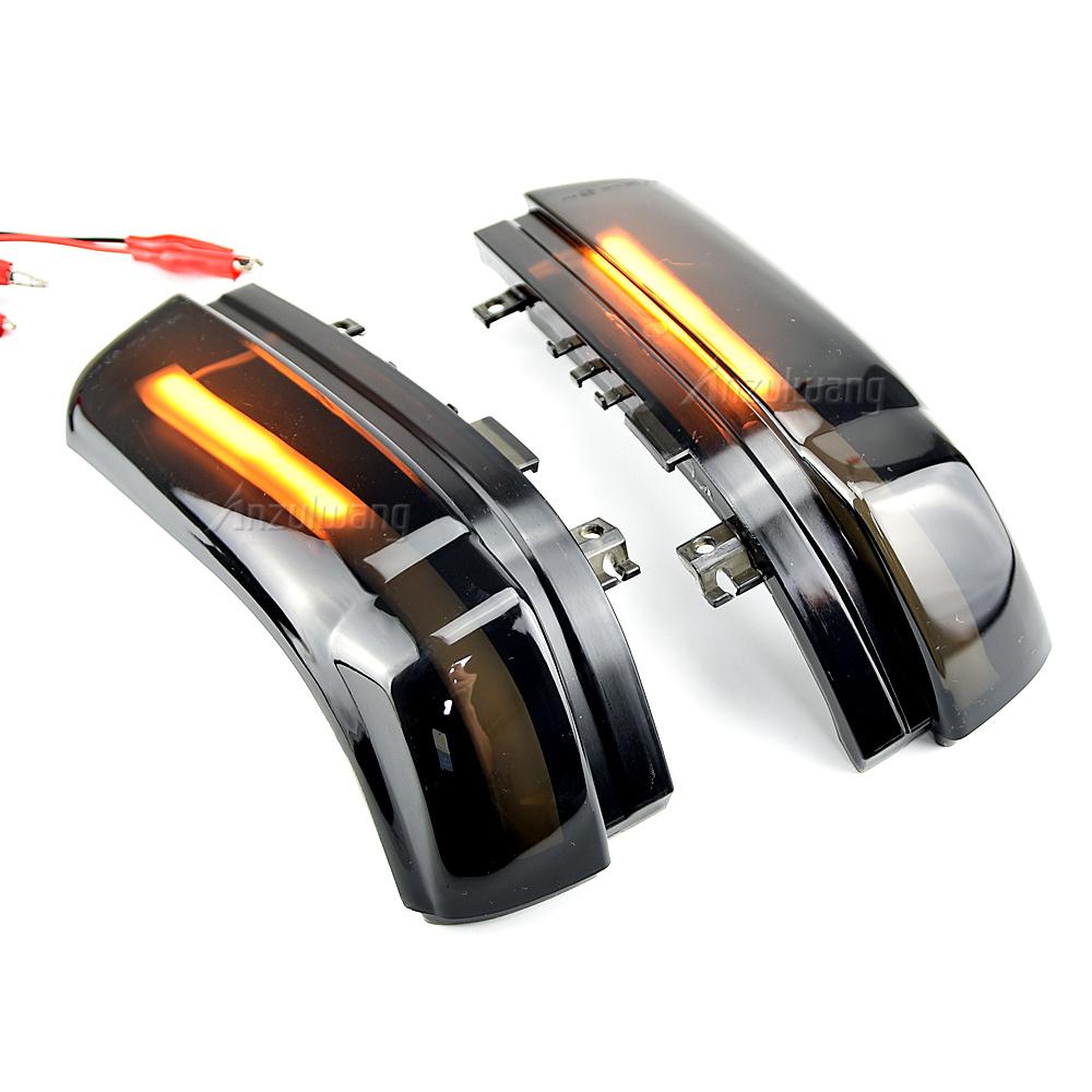 Car Dynamic Turn Signal Light LED Side Mirror Indicator Blinker Lamp For Mitsubishi Pajero V73 V77 V93 V97