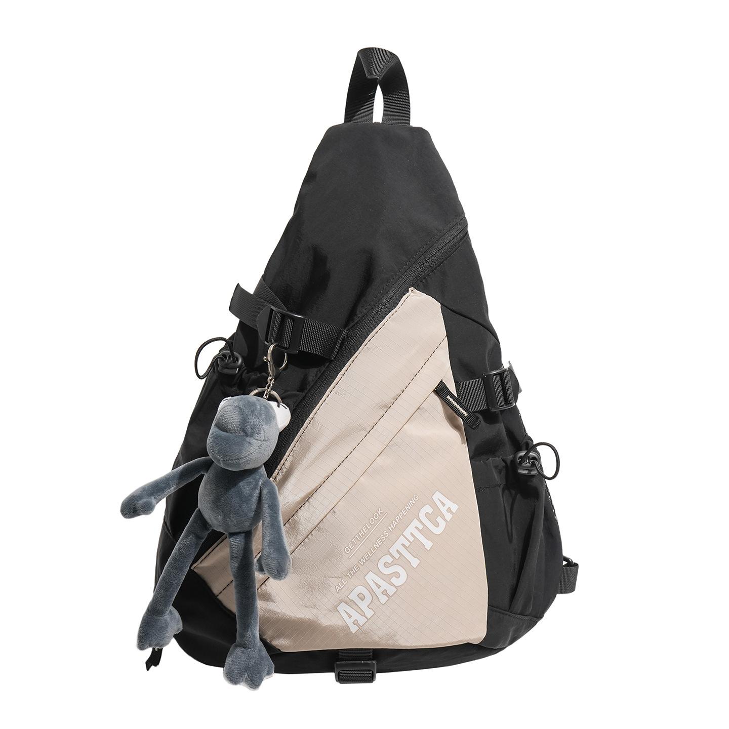 Multifunction Cycling Motorcycle Sport Sling Bag Outdoor Travel Camping Hiking Multi-purpose Tactical Casual Backpack чёрный