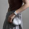 New Fashion Versatile Textured Mini Cute Textured Clip Chain Exquisite Single Shoulder Crossbody Women's Bag