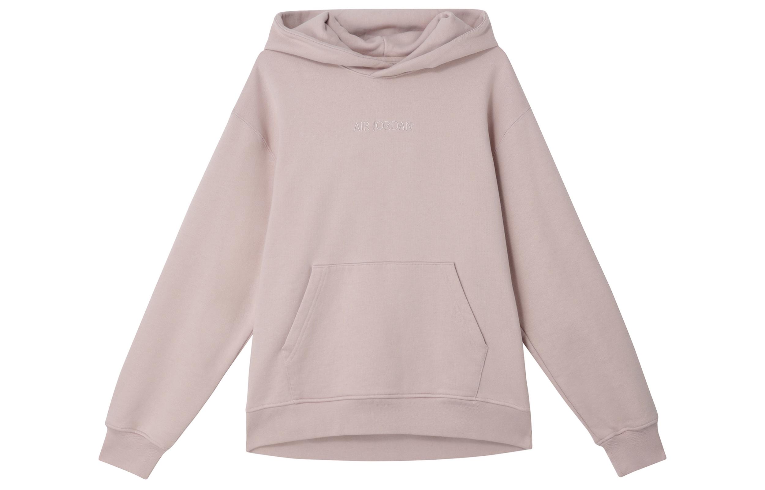 Мужская толстовка Jordan AirJordan с надписью Wordmark, цвет Oxford Pink, FZ3953-601 L