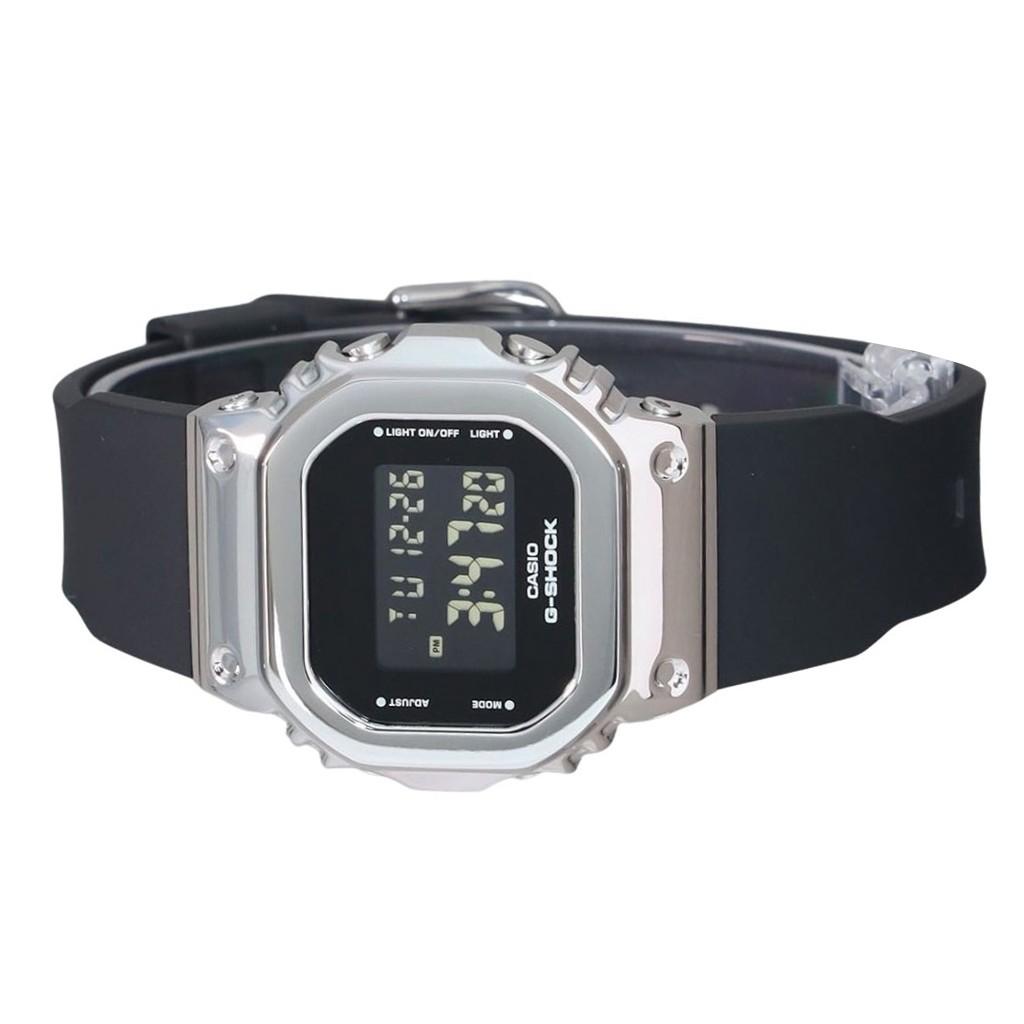 Casio G-Shock Digital Metal Bezel Resin Strap Quartz GM-5600U-1 200M Men's Watch