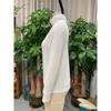 Women S White Long Sleeve High Neck Knit Sweater Casual Pullover