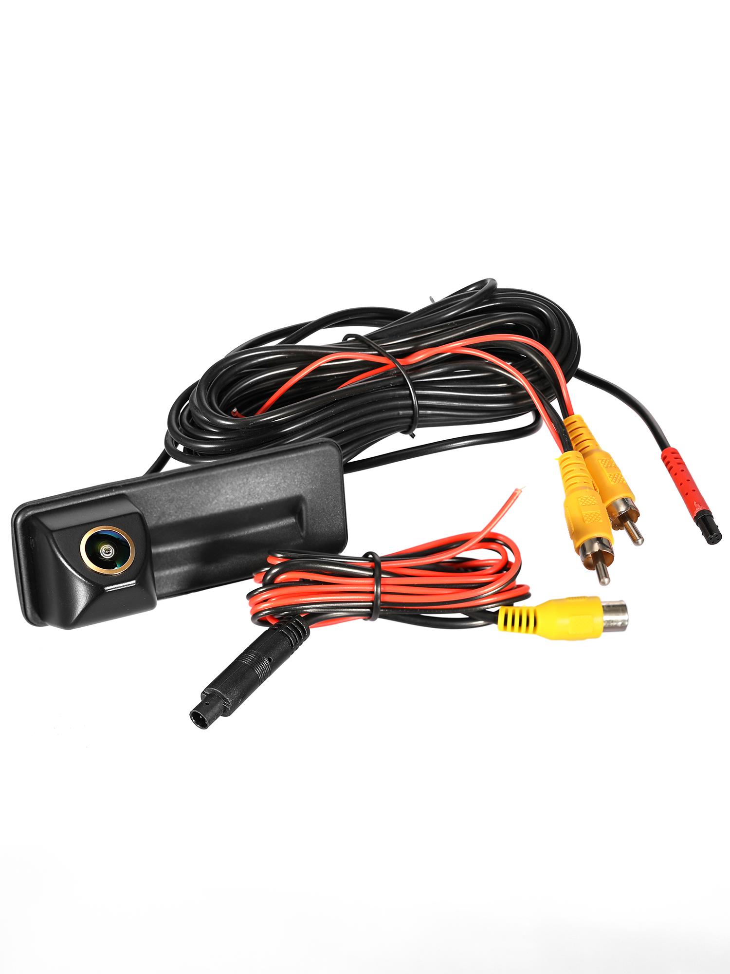 

170° wide-angle car camera, equipped with a gold lens, supports AHD 1080P high-definition resolution.