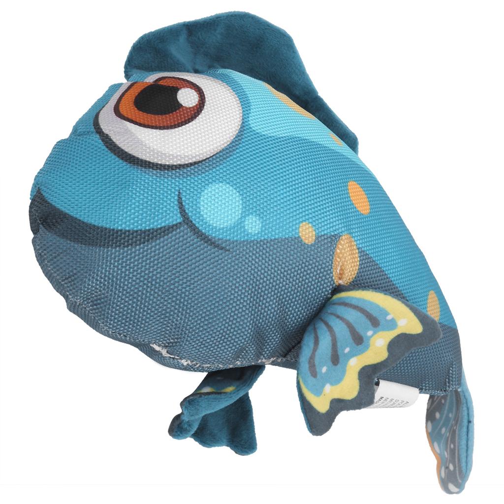 Fish Toy Moving Blue Goldfish Toy Perfect for Biting Chewing and Kicking for Indoor Cats
