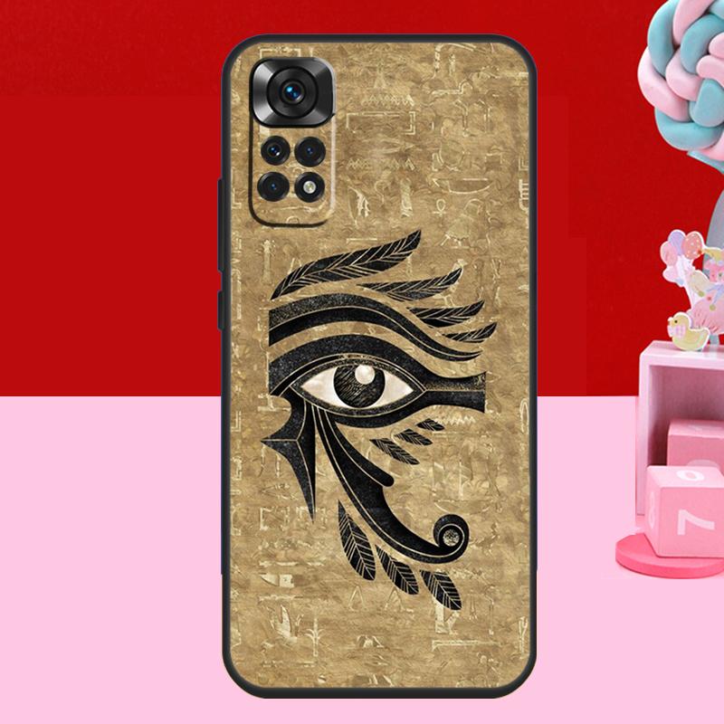 Egyptian Eye of Horus Art Case For Xiaomi Redmi Note 14 13 12 10 11 15 Pro Plus Redmi 15 C 10C 12C 13C 14C Soft Cover