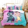 Depresso Bedding Set Single Twin Full Queen King Size Bed Set Adult Kid Bedroom Duvetcover Sets 3D Print Anime Bed Sheet Set