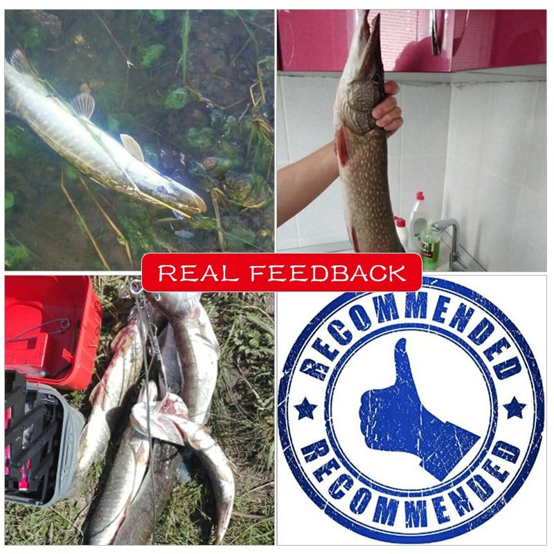 MEREDITH 50 pezzi connettore da pesca in acciaio inossidabile chiusura a clip rapida anelli girevoli a scatto solidi bottoni a pressione di sicurezza strumento amo da pesca a scatto